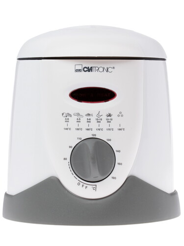 Купить Фритюрница Clatronic FFR 2916 белый  1049476. Характеристики, отзывы и цены в Донецке