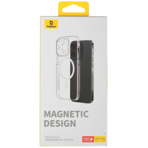 Купить Накладка  Baseus Crystal Series для Apple iPhone 16 Pro прозрачный  5623942. Характеристики, отзывы и цены в Донецке