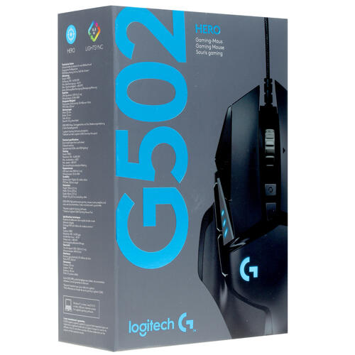 Купить Мышь проводная Logitech G502 HERO  5059921. Характеристики, отзывы и цены в Донецке