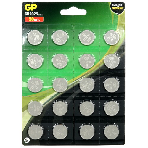 Купить Батарейка GP Lithium CR2025  5497644. Характеристики, отзывы и цены в Донецке