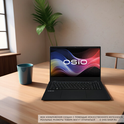 Купить 15.6" Ноутбук OSiO BaseLine B150i-009b черный  5472087. Характеристики, отзывы и цены в Донецке