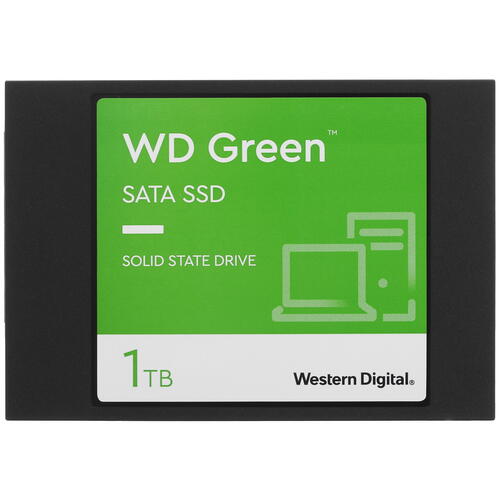 Купить 1000 ГБ 2.5" SATA накопитель WD Green [WDS100T3G0A]  5073037. Характеристики, отзывы и цены в Донецке
