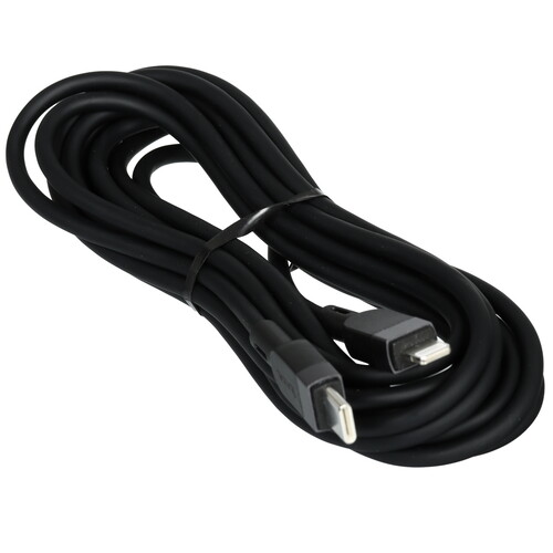 Купить Кабель круглый Hoco Lightning 8-pin - USB Type-C черный 3 м  5603635. Характеристики, отзывы и цены в Донецке