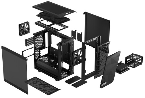 Купить Корпус Fractal Design Meshify 2 Mini  9939459. Характеристики, отзывы и цены в Донецке