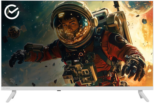 Купить 32" (80 см) Телевизор Sber SDX-32H3011 белый  9291842. Характеристики, отзывы и цены в Донецке