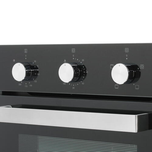 Купить Электрический духовой шкаф HOMSair OES456BK черный  8160934. Характеристики, отзывы и цены в Донецке