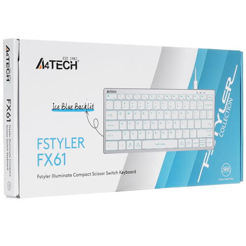 Клавиатура проводная A4Tech Fstyler FX61 Купить Клавиатура проводная A4Tech Fstyler FX61 5080688. Характеристики, отзывы и цены в Донецке