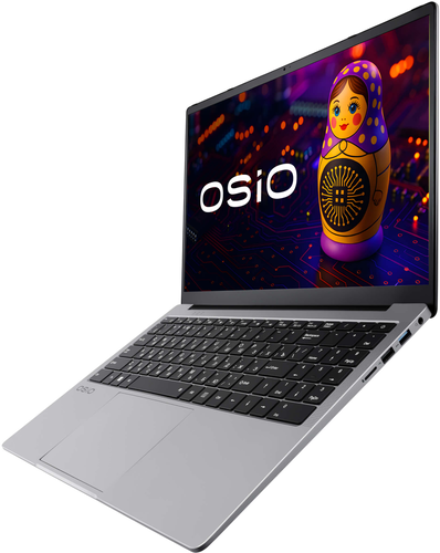 Купить 15.6" Ноутбук OSiO FocusLine F150a-028 серый  5646854. Характеристики, отзывы и цены в Донецке
