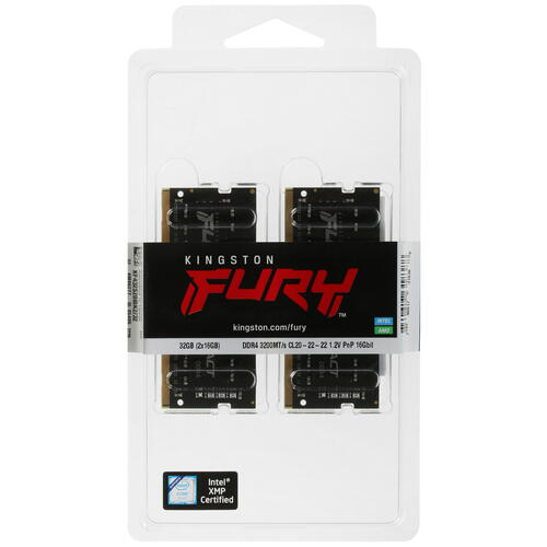 Купить Оперативная память SODIMM Kingston FURY Impact [KF432S20IBK2/32] 32 ГБ  5053747. Характеристики, отзывы и цены в Донецке