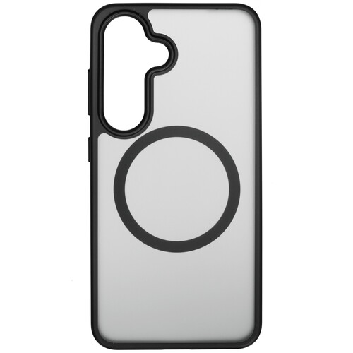Купить Накладка  VLP Haze Case для Samsung Galaxy S25 черный/прозрачный  5613359. Характеристики, отзывы и цены в Донецке