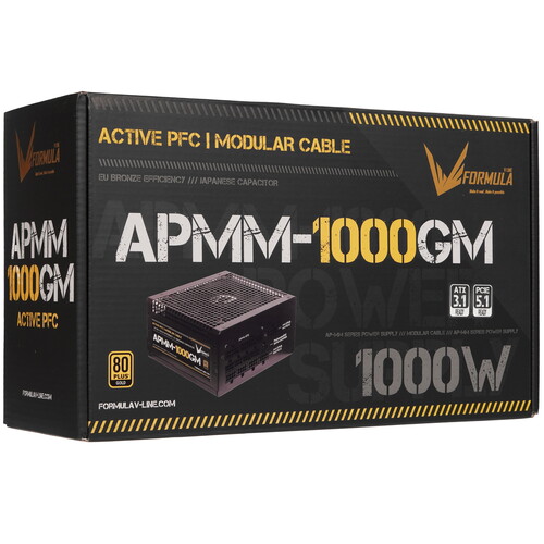 Купить Блок питания Formula APMM-1000GM  5614610. Характеристики, отзывы и цены в Донецке