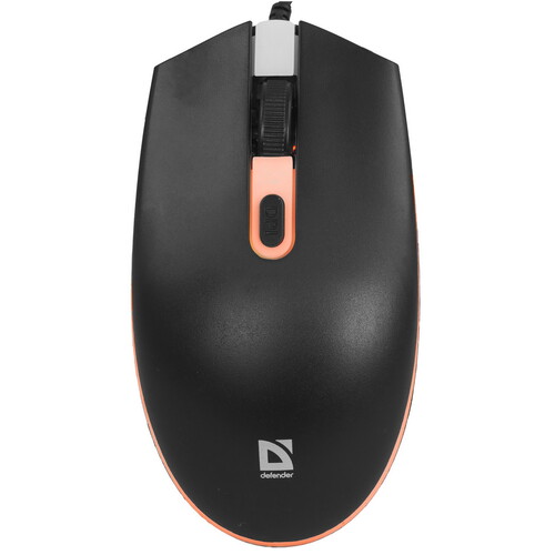 Купить Мышь проводная Defender Dot MB-986 [52986] черный  9911274. Характеристики, отзывы и цены в Донецке
