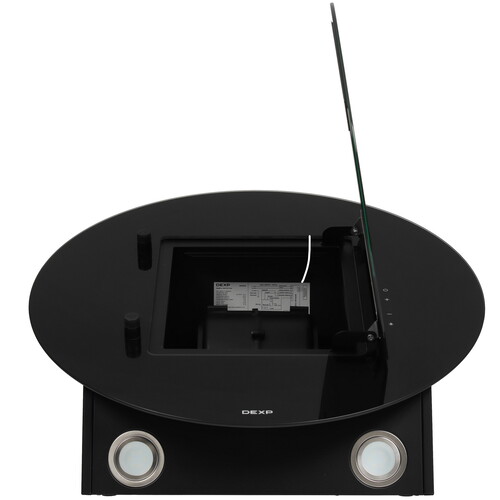Купить Вытяжка наклонная DEXP IH60-SV0 CIRCLE черный/черный  9226029. Характеристики, отзывы и цены в Донецке