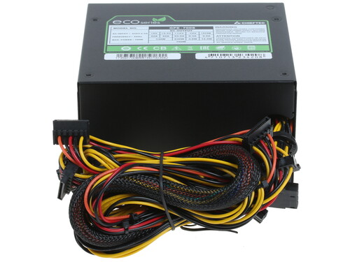 Купить Блок питания Chieftec ECO 700W [GPE-700S] черный  1215351. Характеристики, отзывы и цены в Донецке