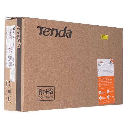 Купить Коммутатор Tenda TEG2226F  9225131. Характеристики, отзывы и цены в Донецке