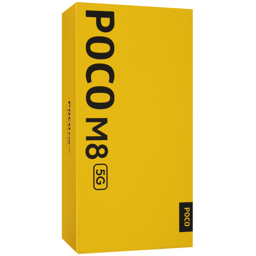 Купить 6.77" Смартфон POCO M8 5G 256 ГБ серебристый  5648663. Характеристики, отзывы и цены в Донецке