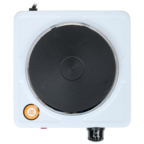 Купить Плита компактная электрическая Centek CT-1506 белый  1114258. Характеристики, отзывы и цены в Донецке