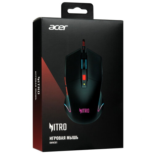 Купить Мышь проводная Acer Nitro OMW301  9080828. Характеристики, отзывы и цены в Донецке