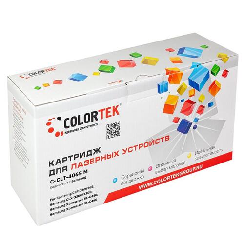 Купить Картридж лазерный Colortek CLT-406S M пурпурный  5367122. Характеристики, отзывы и цены в Донецке