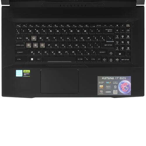 17.3" Ноутбук MSI Katana B12VFK-463XRU черный Купить 17.3" Ноутбук MSI Katana B12VFK-463XRU черный 5404334. Характеристики, отзывы и цены в Донецке