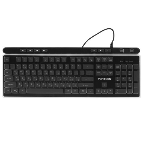 Купить Клавиатура+мышь  проводная  PANTEON GS230 черный  9249754. Характеристики, отзывы и цены в Донецке