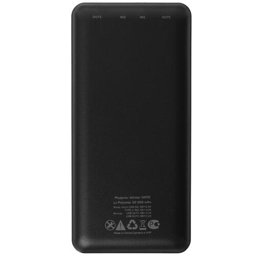 Купить Портативный аккумулятор Accesstyle Winter 20PD черный  4887026. Характеристики, отзывы и цены в Донецке