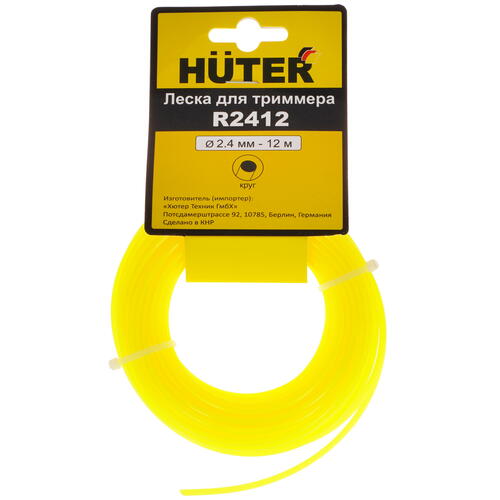Купить Леска для триммеров Huter R2412  8173429. Характеристики, отзывы и цены в Донецке