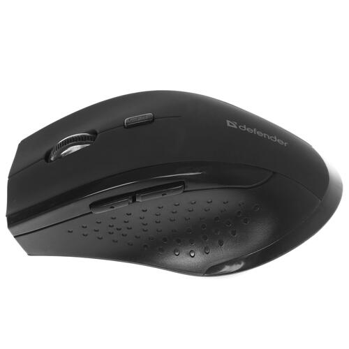Купить Мышь беспроводная Defender Accura MM-365 черный  1265195. Характеристики, отзывы и цены в Донецке