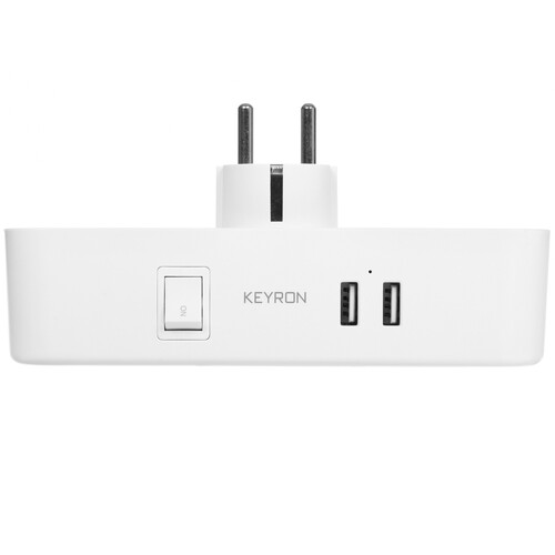 Купить Разветвитель Keyron TSE3U белый  5452042. Характеристики, отзывы и цены в Донецке