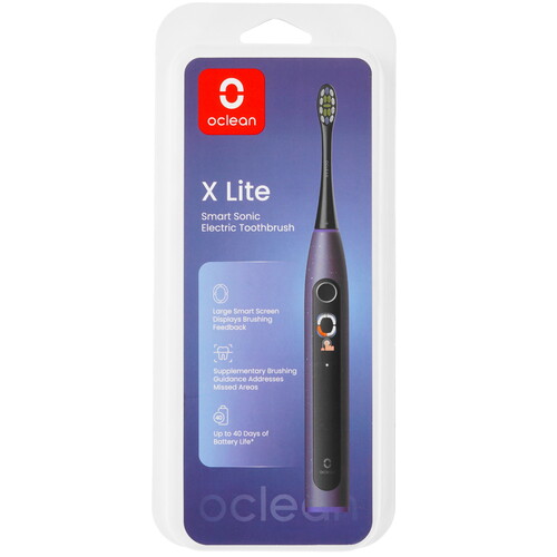 Купить Электрическая зубная щетка Oclean X Lite синий  9211734. Характеристики, отзывы и цены в Донецке