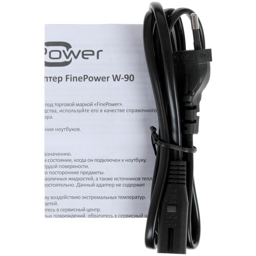 Купить Адаптер питания сетевой FinePower W-90  1364355. Характеристики, отзывы и цены в Донецке