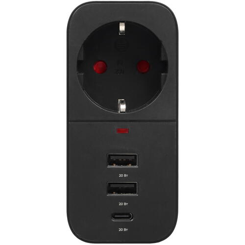 Купить Адаптер питания FinePower AD116BU черный  5421361. Характеристики, отзывы и цены в Донецке