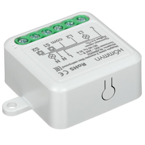 Купить Управляемое реле Hommyn RLZBNN02 zigbee  5458402. Характеристики, отзывы и цены в Донецке