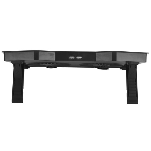 Купить Охлаждающая подставка Digma D-NCP180-2x110RGB черный  9300794. Характеристики, отзывы и цены в Донецке