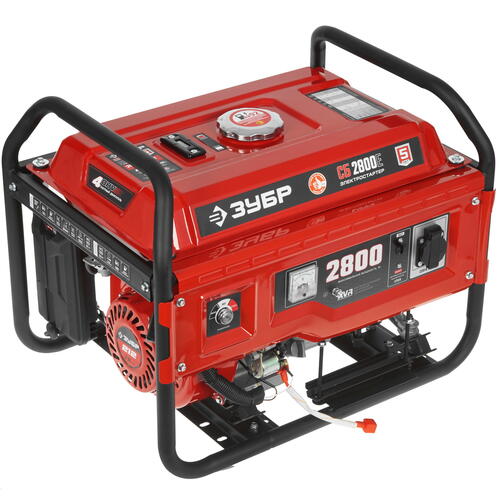 Купить Электрогенератор   бензиновый Зубр СБ-2800Е  5307689. Характеристики, отзывы и цены в Донецке