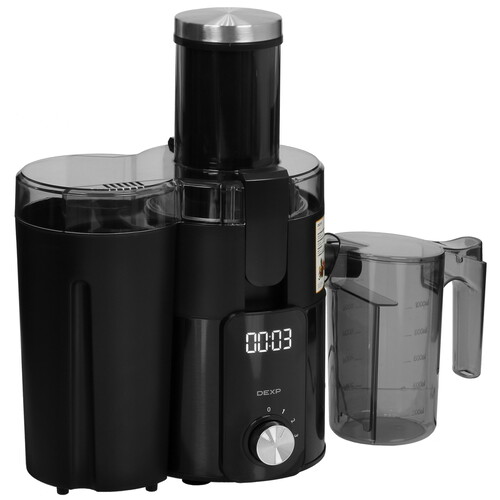Купить Соковыжималка электрическая DEXP JR-800 черный  9967942. Характеристики, отзывы и цены в Донецке
