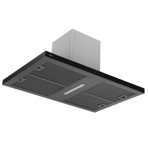 Купить Вытяжка каминная Akpo WK-9 Isla Feniks glass slim 90 черный/черный  5354594. Характеристики, отзывы и цены в Донецке