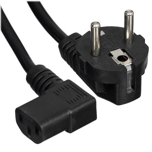 Купить Кабель питания GoPower CEE 7/7 - IEC 320 C13  5479645. Характеристики, отзывы и цены в Донецке