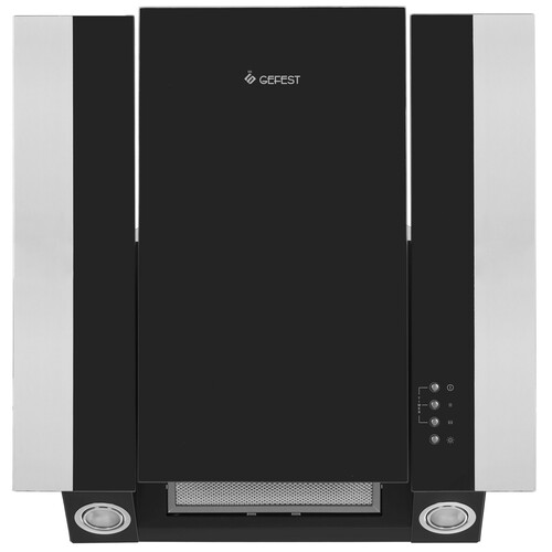 Купить Вытяжка наклонная Gefest ВО 3603 Д3А черный/серебристый, черный  7975969. Характеристики, отзывы и цены в Донецке