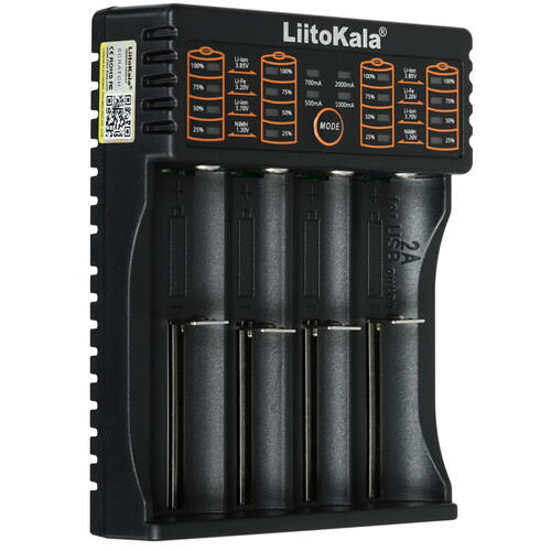 Купить Зарядное устройство LiitoKala Lii-402  9212369. Характеристики, отзывы и цены в Донецке