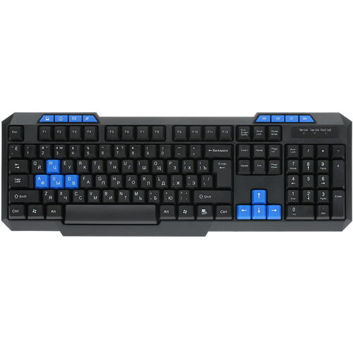 Купить Клавиатура проводная Aceline K-505BU  1359875. Характеристики, отзывы и цены в Донецке