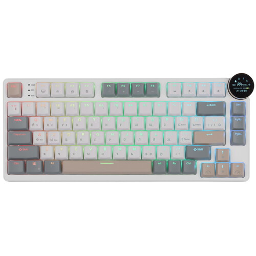 Купить Клавиатура проводная + беспроводная Royal Kludge RK N80  9173822. Характеристики, отзывы и цены в Донецке