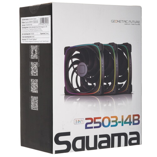 Купить Комплект вентиляторов Geometric Future Squama 2503B-14  9227135. Характеристики, отзывы и цены в Донецке
