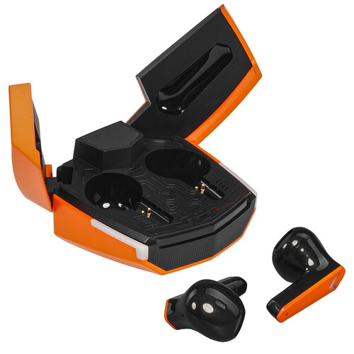 Купить Наушники TWS Canyon DoubleBee GTWS-2 оранжевый  9134315. Характеристики, отзывы и цены в Донецке