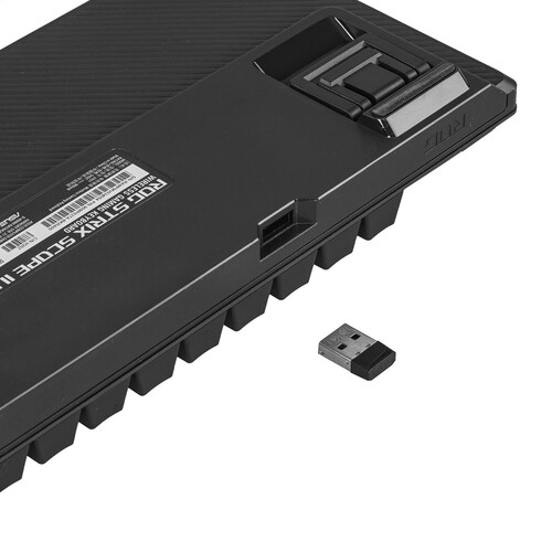 Купить Клавиатура  проводная + беспроводная ASUS ROG Strix Scope II 96 Wireless  5498889. Характеристики, отзывы и цены в Донецке