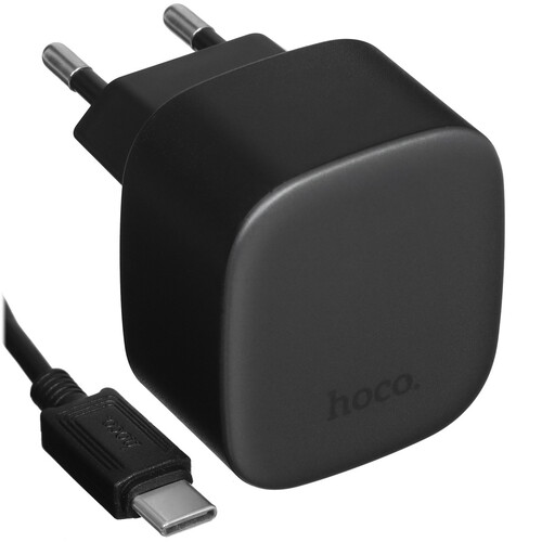 Купить Сетевое зарядное устройство Hoco CS31A черный  5474904. Характеристики, отзывы и цены в Донецке