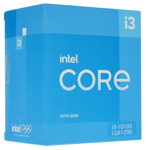 Купить Процессор Intel Core i3-10105 BOX  5054227. Характеристики, отзывы и цены в Донецке