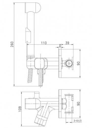 Купить Смеситель для биде  Solo LM7165C  5328361. Характеристики, отзывы и цены в Донецке