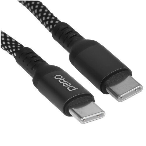 Купить Кабель круглый PERO USB Type-C - USB Type-C серый 1.2 м  9288777. Характеристики, отзывы и цены в Донецке