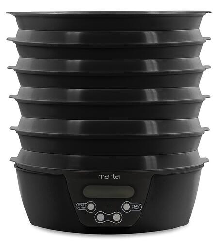 Купить Сушилка для овощей и фруктов MARTA MT-FD1888D черный  9934673. Характеристики, отзывы и цены в Донецке